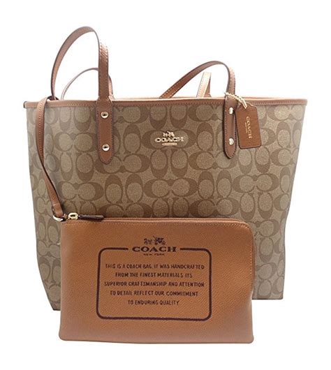 coach signature tote bags